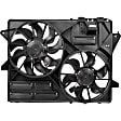621-537 OE Replacement Radiator Fan, Dual fan, OE Solutions Series