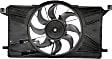 621-606 OE Replacement Radiator Fan, Single fan, OE Solutions Series