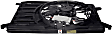 2013 Ford Fusion - Radiator Fan 4 Cyl 2.0L, Naturally Aspirated, Single fan, OE Solutions Series