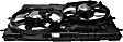 621-638 OE Replacement Radiator Fan, Dual fan, OE Solutions Series