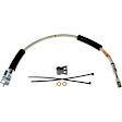 622-066 Front, Driver Side OE Solutions Series Brake Line, Stainless Steel