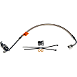 622-072 Rear, Passenger Side OE Solutions Series Brake Line, Stainless Steel