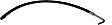 624-278 Automatic Transmission Oil Cooler Hose Assembly, Sold Individually, OE Solutions Series