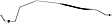 624-741 Automatic Transmission Oil Cooler Hose Assembly, Sold Individually, OE Solutions Series