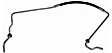 2005 Buick LeSabre - Oil Cooler Line, Upper Radiator To Transmission