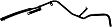 626-532 OE Solutions Series Heater Hose - Black, Rubber and Steel, Single and dual hose, Direct Fit, Sold individually
