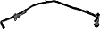 626-549 OE Solutions Series Heater Hose - Black, Aluminum, Single I.D. hose, Direct Fit, Sold individually