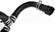 626-556 OE Solutions Series Heater Hose - Black, Aluminum and rubber, Branched hose, Direct Fit, Sold individually