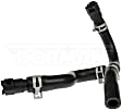 626-556 OE Solutions Series Heater Hose - Black, Aluminum and rubber, Branched hose, Direct Fit, Sold individually