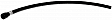 626-557 OE Solutions Series Heater Hose - Natural, Rubber, Single I.D. hose, Direct Fit, Sold individually