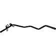 626-567 OE Solutions Series Heater Hose - Black, Steel, Single I.D. hose, Direct Fit, Sold Individually