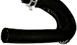 626-614 OE Solutions Series Heater Hose - Black, Rubber, Single and dual hose, Direct Fit, Sold individually