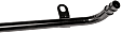 626-628 OE Solutions Series Heater Hose - Black/Coated, Steel and Plastic, Single I.D. hose, Direct Fit, Sold Individually