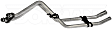 626-634 OE Solutions Series Heater Hose - Natural, Aluminum, Single I.D. hose, Direct Fit, Sold individually