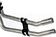 626-634 OE Solutions Series Heater Hose - Natural, Aluminum, Single I.D. hose, Direct Fit, Sold individually