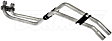 626-634 OE Solutions Series Heater Hose - Natural, Aluminum, Single I.D. hose, Direct Fit, Sold individually