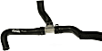 626-666 OE Solutions Series Heater Hose - Black, EPDM Rubber, Branched, Direct Fit, Sold Individually