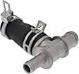 626-689 OE Solutions Series Heater Hose - Black, EPDM Rubber, Branched, Sold individually