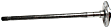 630-500 Rear, Driver or Passenger Side Axle Shaft, 3.4L, 6Cyl, OE Solutions Series