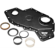 635-180 Outer Timing Cover, Black, Steel OE Solutions Series