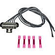 645-739 Direct Fit HVAC Blower Motor Resistor Connector, Sold Individually