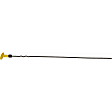 65119 Help Series Oil Dipstick - Yellow, Steel, Direct Fit, Sold Individually