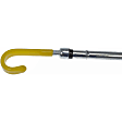 65119 Help Series Oil Dipstick - Yellow, Steel, Direct Fit, Sold Individually