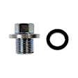 65314 AutoGrade Series Oil Drain Plug - Natural, Steel, Standard, Direct Fit, Sold Individually
