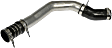 667-311 OE Solutions Series Intercooler Hose - Silver, Stainless Steel and Silicone, Direct Fit, Sold individually