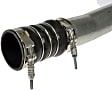 667-311 OE Solutions Series Intercooler Hose - Silver, Stainless Steel and Silicone, Direct Fit, Sold individually