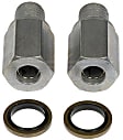 667-504 Direct Fit Turbocharger Coolant Line Connector, Set of 2