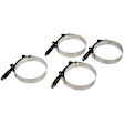 667-696 Direct Fit Intercooler Hose Clamp, Set of 4