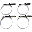 667-696 Direct Fit Intercooler Hose Clamp, Set of 4