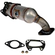 672-121 Rear Catalytic Converter, 3.6L, 6Cyl, CARB and Federal EPA Standards, 50-state Legal, OE Solutions Series, Direct Fit