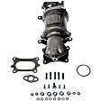 672-145 Front Catalytic Converter, CARB and Federal EPA Standards, 50-state Legal, OE Solutions Series, Direct Fit
