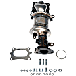 672-146 Rear Catalytic Converter, CARB and Federal EPA Standards, 50-state Legal, OE Solutions Series, Direct Fit