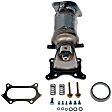 672-148 Catalytic Converter, 2.4L, 4Cyl, CARB and Federal EPA Standards, 50-state Legal, OE Solutions Series, Direct Fit