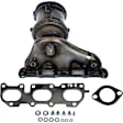 672-420 Driver Side Catalytic Converter, 3.5L, 6Cyl, CARB and Federal EPA Standards, 50-state Legal, OE Solutions Series, Direct Fit