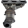 672-420 Driver Side Catalytic Converter, 3.5L, 6Cyl, CARB and Federal EPA Standards, 50-state Legal, OE Solutions Series, Direct Fit