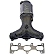 672-629 Front Catalytic Converter, CARB and Federal EPA Standards, 50-state Legal, OE Solutions Series, Direct Fit