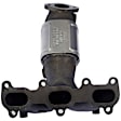 672-629 Front Catalytic Converter, CARB and Federal EPA Standards, 50-state Legal, OE Solutions Series, Direct Fit