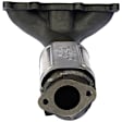 672-629 Front Catalytic Converter, CARB and Federal EPA Standards, 50-state Legal, OE Solutions Series, Direct Fit