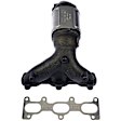 672-630 Rear Catalytic Converter, CARB and Federal EPA Standards, 50-state Legal, OE Solutions Series, Direct Fit