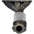 672-630 Rear Catalytic Converter, CARB and Federal EPA Standards, 50-state Legal, OE Solutions Series, Direct Fit