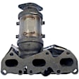 672-852 Passenger Side Catalytic Converter, CARB and Federal EPA Standards, 50-state Legal, OE Solutions Series, Direct Fit