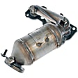 672-882 Front Catalytic Converter, CARB and Federal EPA Standards, 50-state Legal, OE Solutions Series, Direct Fit