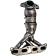 672-9591 Catalytic Converter, 2.5L, 4Cyl, CARB and Federal EPA Standards, 50-state Legal, OE Solutions Series, Direct Fit