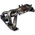 672-9591 Catalytic Converter, 2.5L, 4Cyl, CARB and Federal EPA Standards, 50-state Legal, OE Solutions Series, Direct Fit