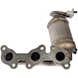 673-018 Front Catalytic Converter, 3.0L, 6Cyl, CARB and Federal EPA Standards, 50-state Legal, OE Solutions Series, Direct Fit
