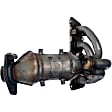 673-028 Front Catalytic Converter, 2.5L, 4Cyl, CARB and Federal EPA Standards, 50-state Legal, OE Solutions Series, Direct Fit